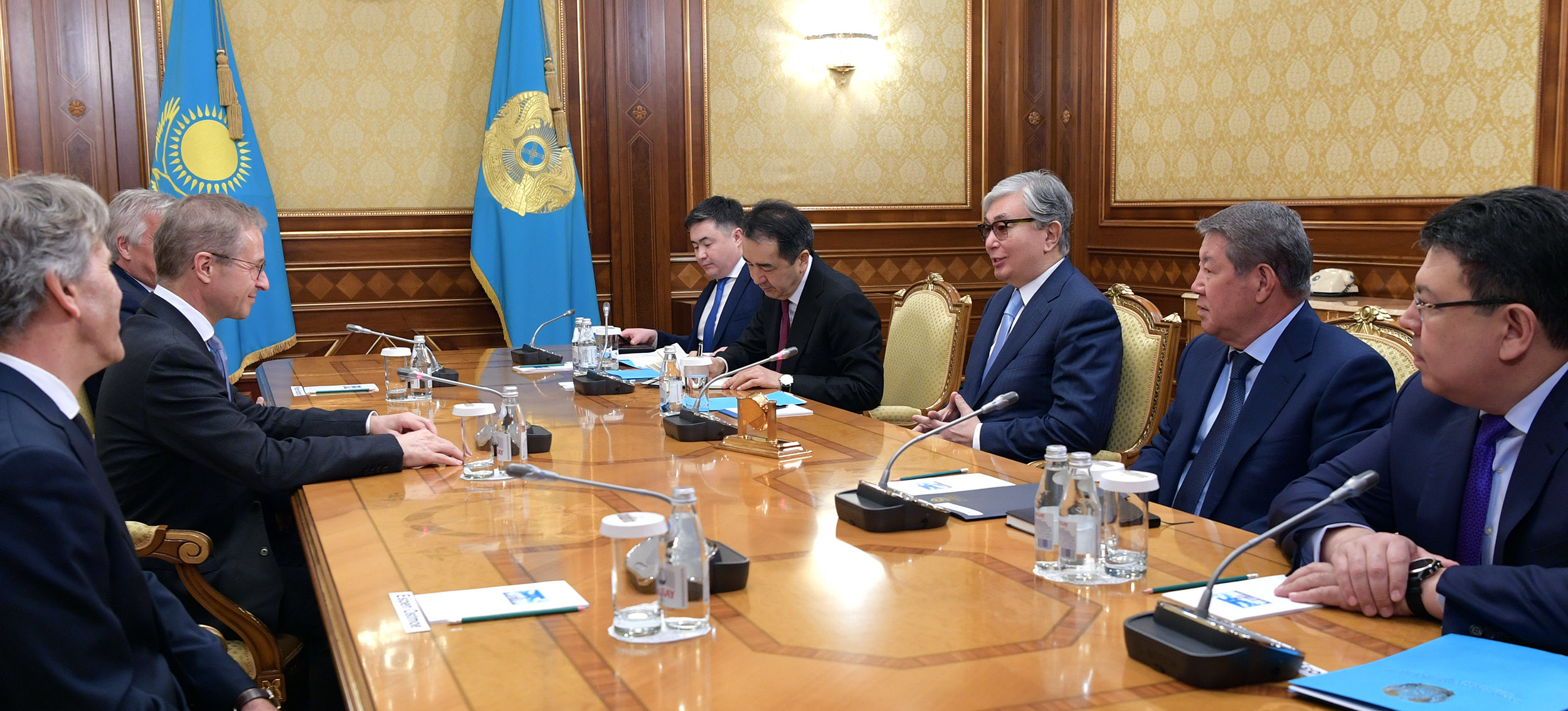 President of Kazakhstan Kasym-Zhomart Tokayev received Alfred Stern, Chairman of the Board of Borealis